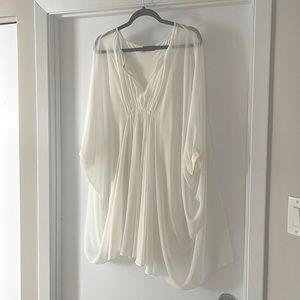 Iris Setlakwe white dress